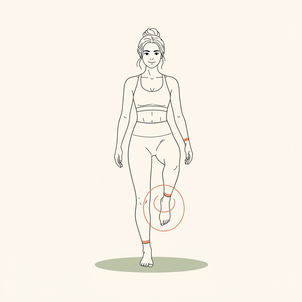 Illustration of Ankle Circles
