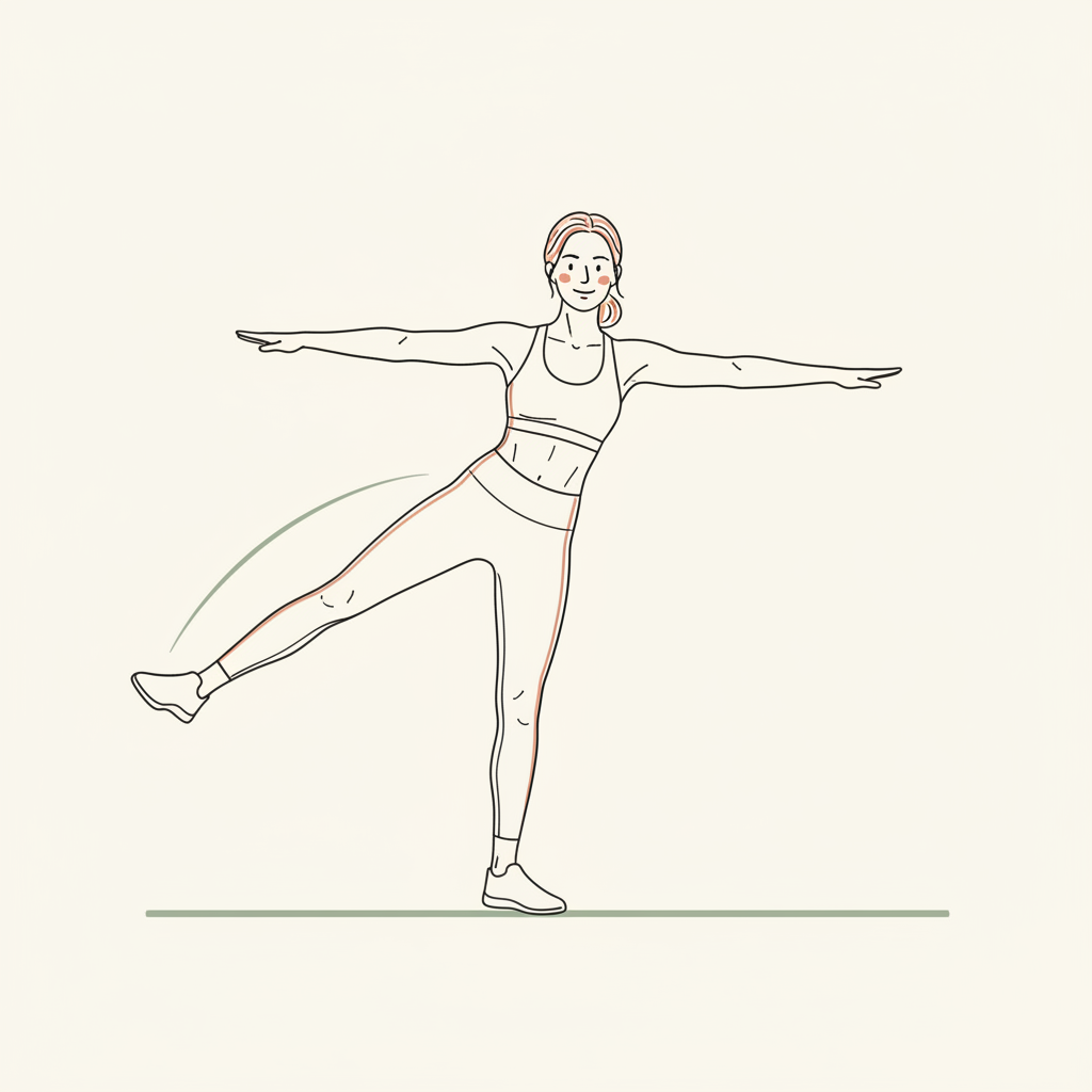 Illustration of Gate Swings (legs)