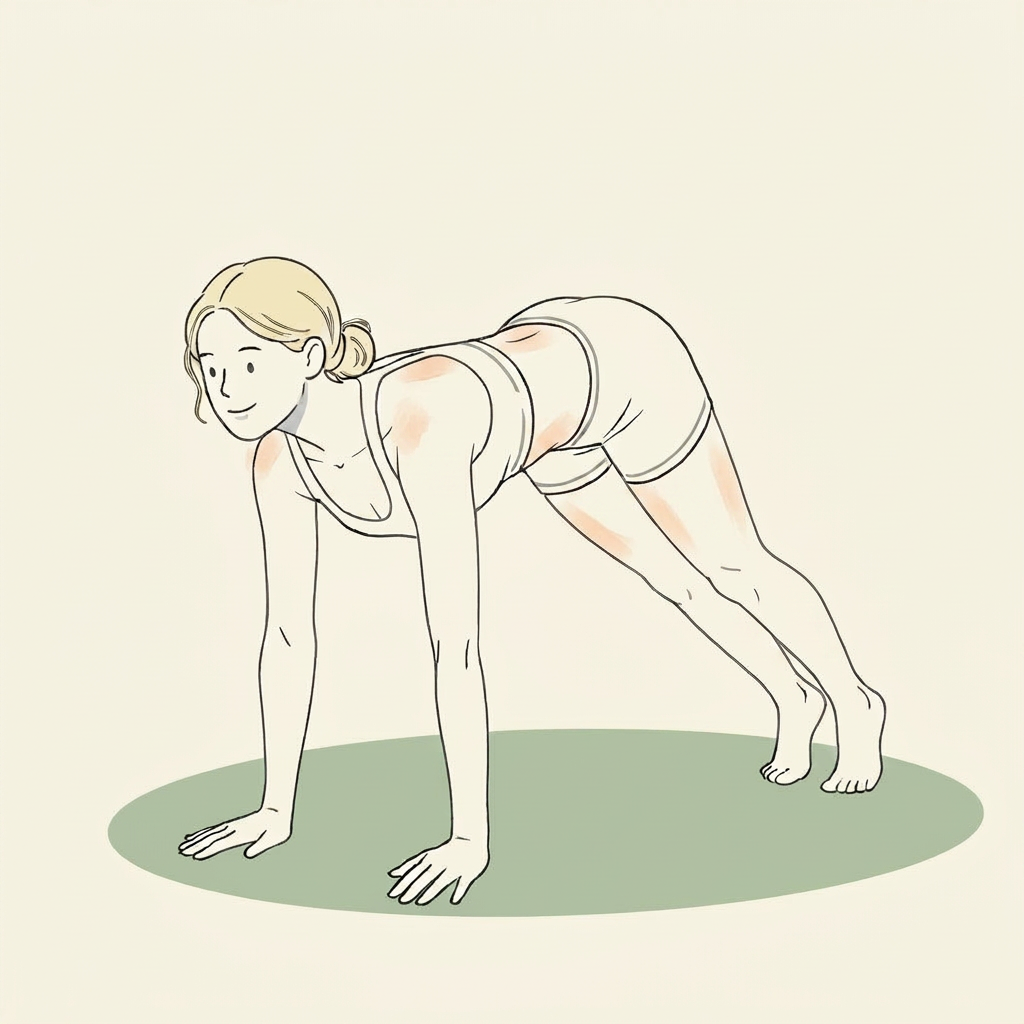 Illustration of Inchworm Walkout
