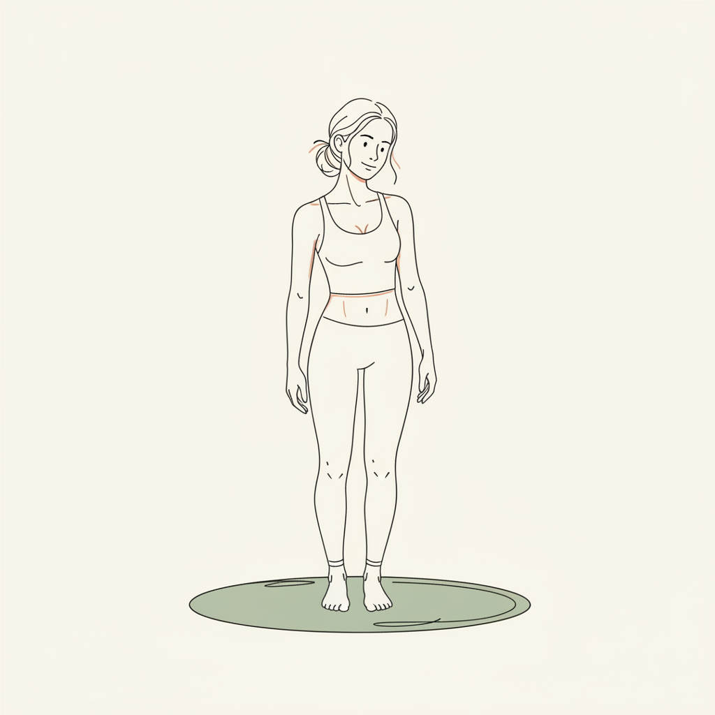 Illustration of Neck Circles (Gentle)