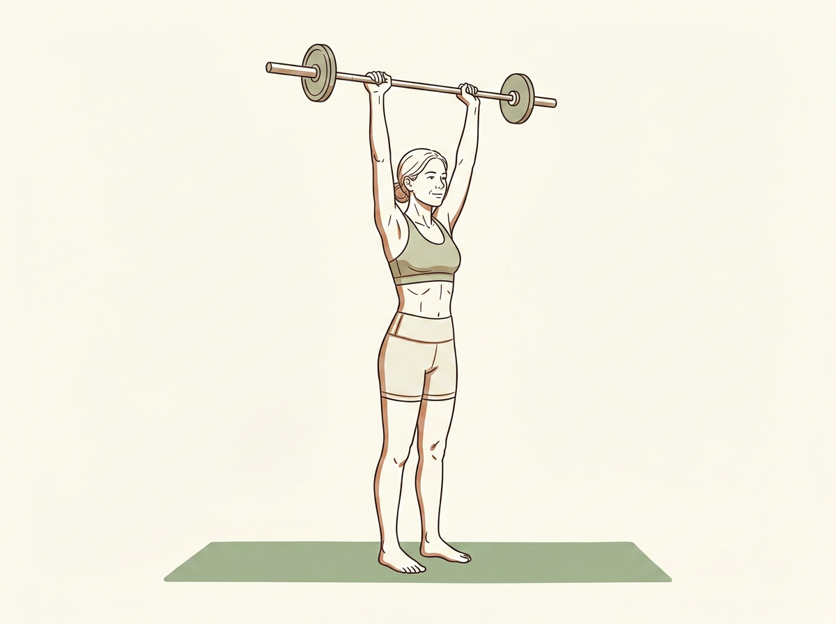 Illustration of Overhead Press