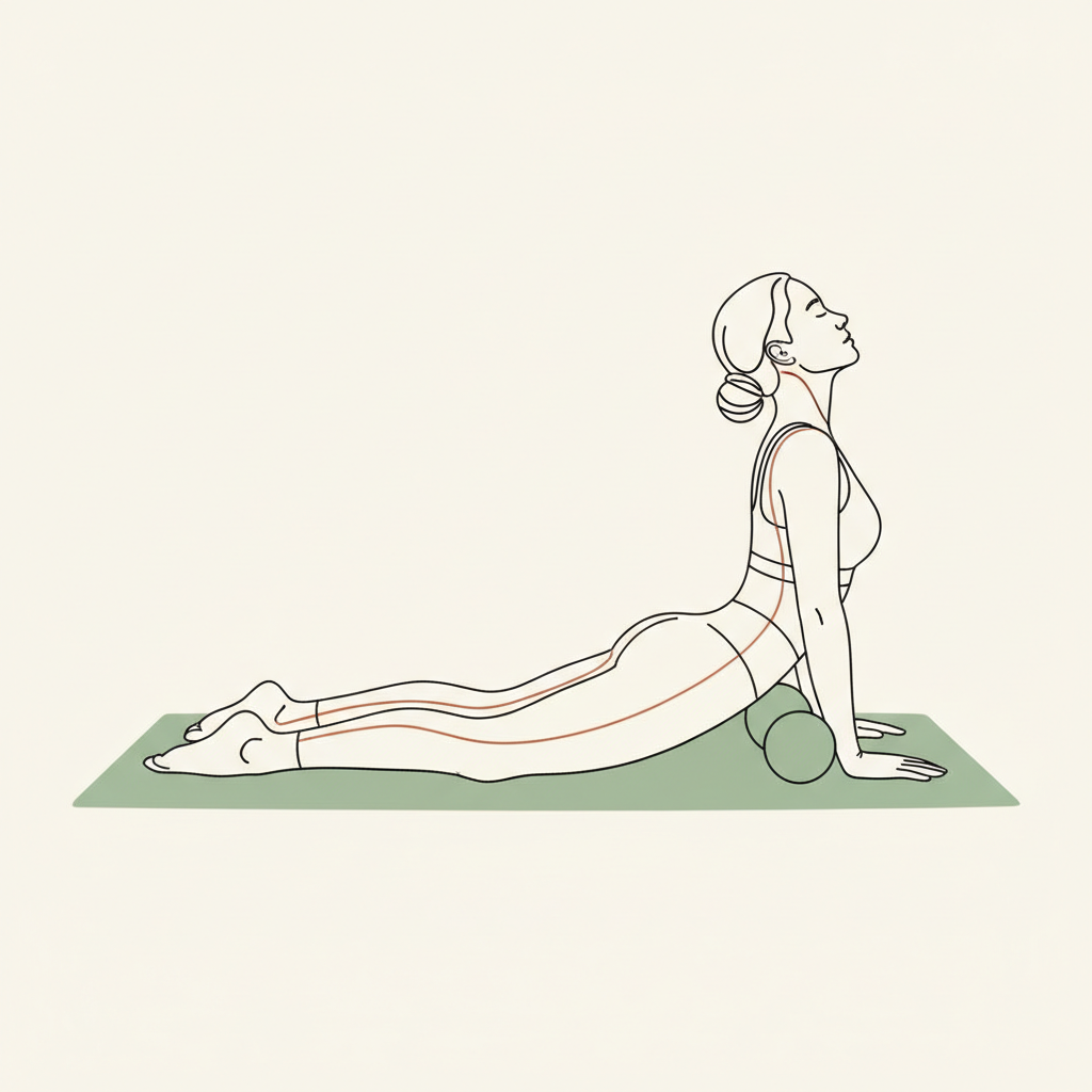 Illustration of Reclined Cobbler's Pose