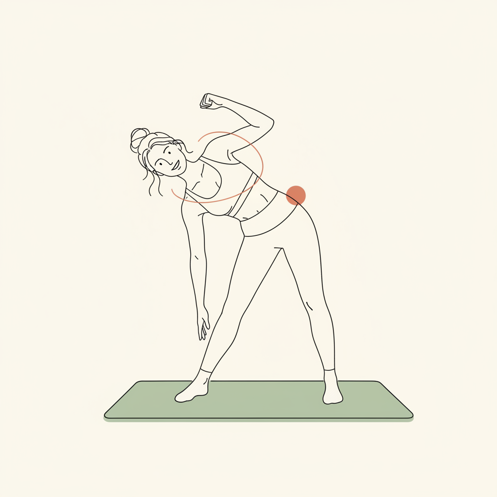 Illustration of Side Bends & Rotations