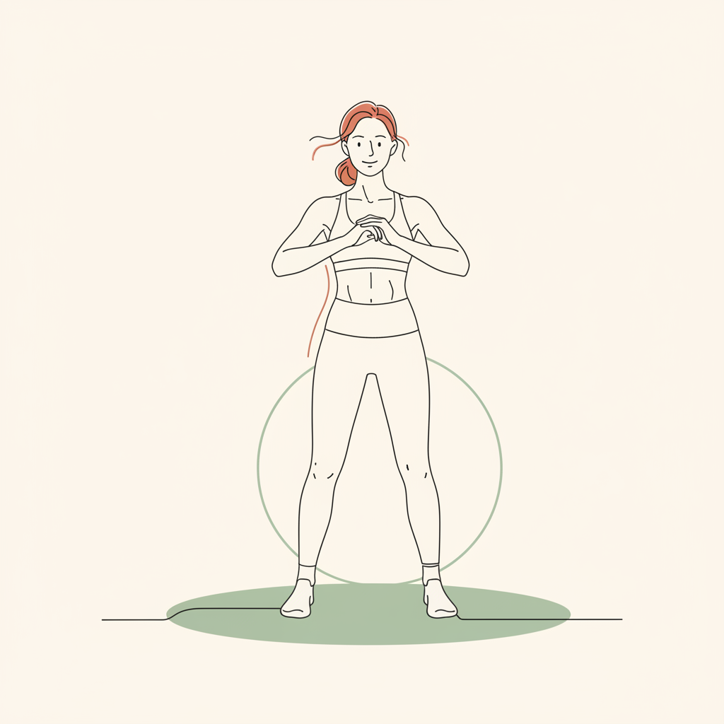 Illustration of Standing Torso Twists